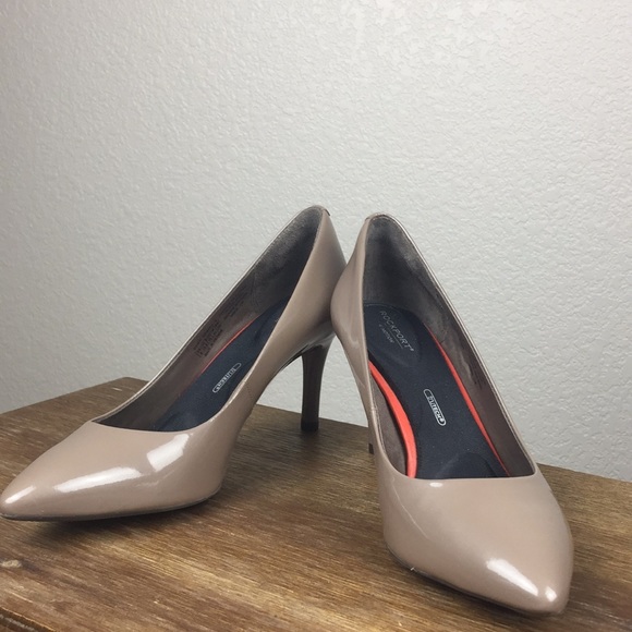 Rockport Shoes - ROCKPORT truTECH 3” Heels Taupe 8